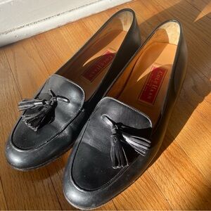 Cole Haan Sz 9 Men’s Black Tassel Loafers